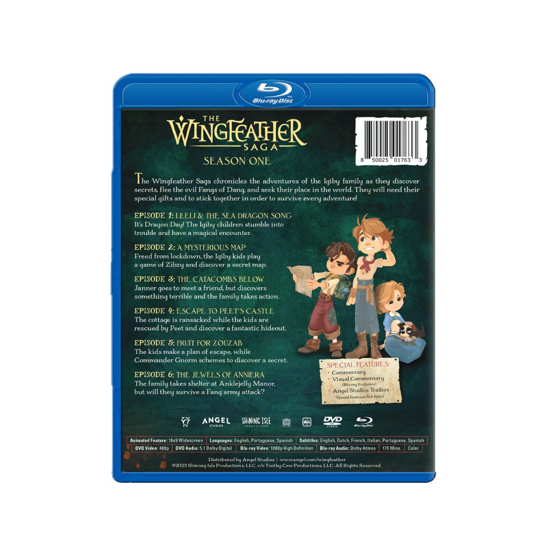 The Wingfeather Saga: Season One Blu-ray + DVD Combo Pack - Test