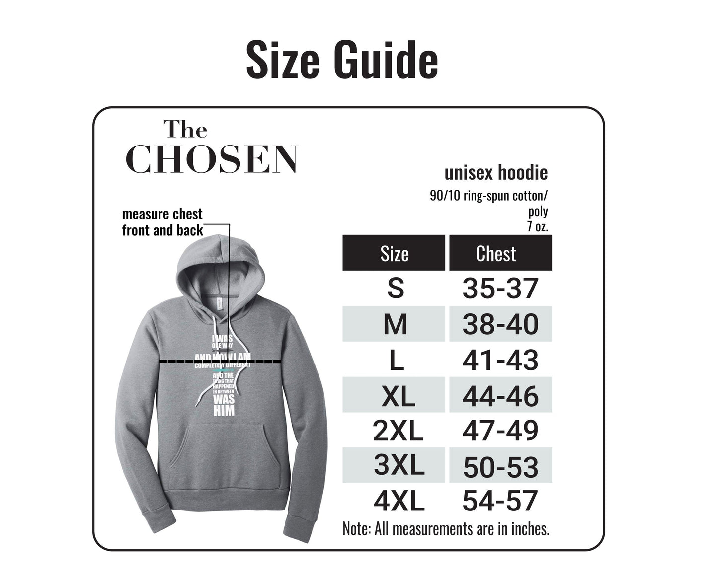"I Was One Way" Chosen Hoodie (Limited Edition)