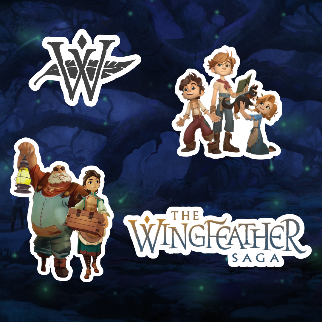 Wingfeather Sticker Set