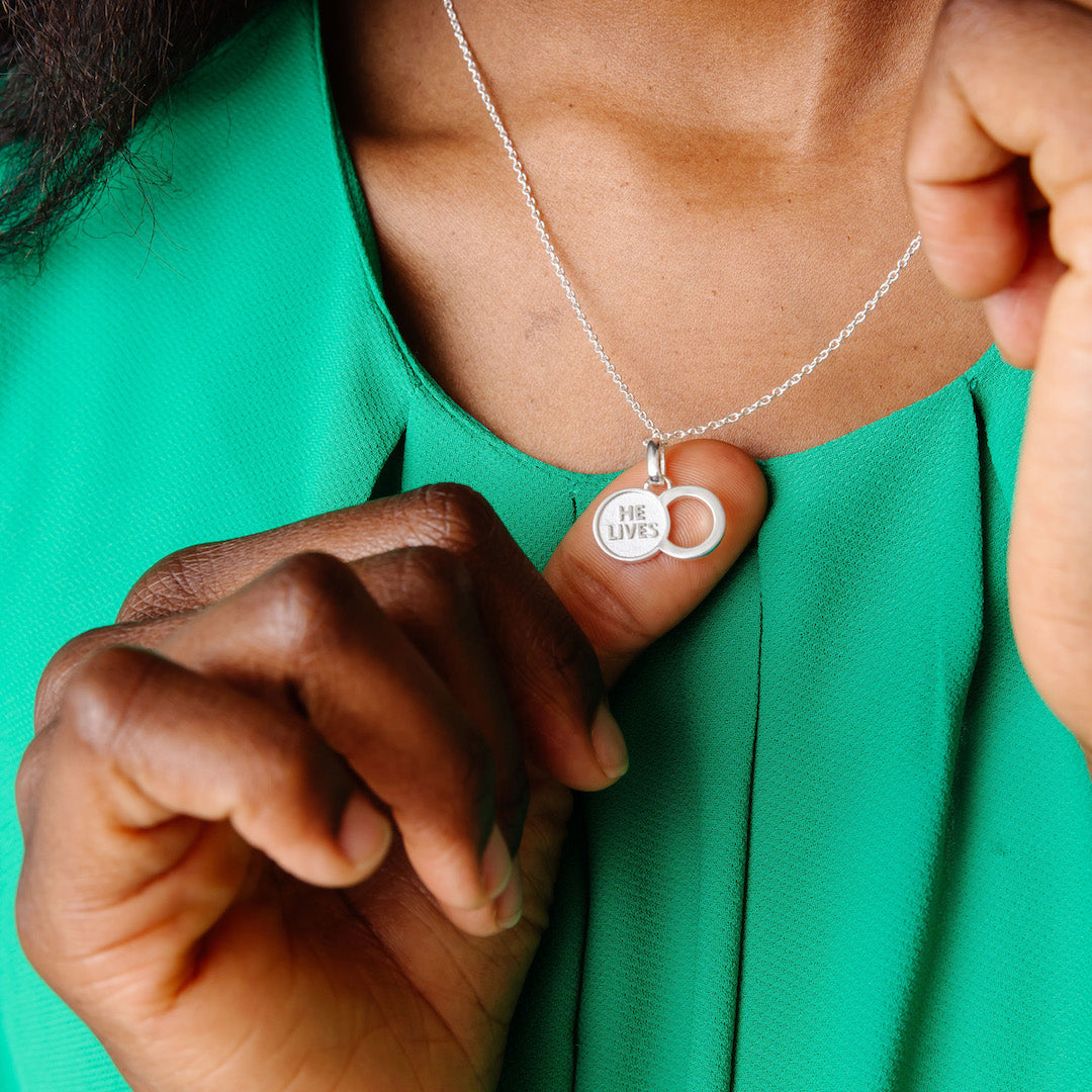 "The Empty Tomb" Large Pendant Necklace - Test