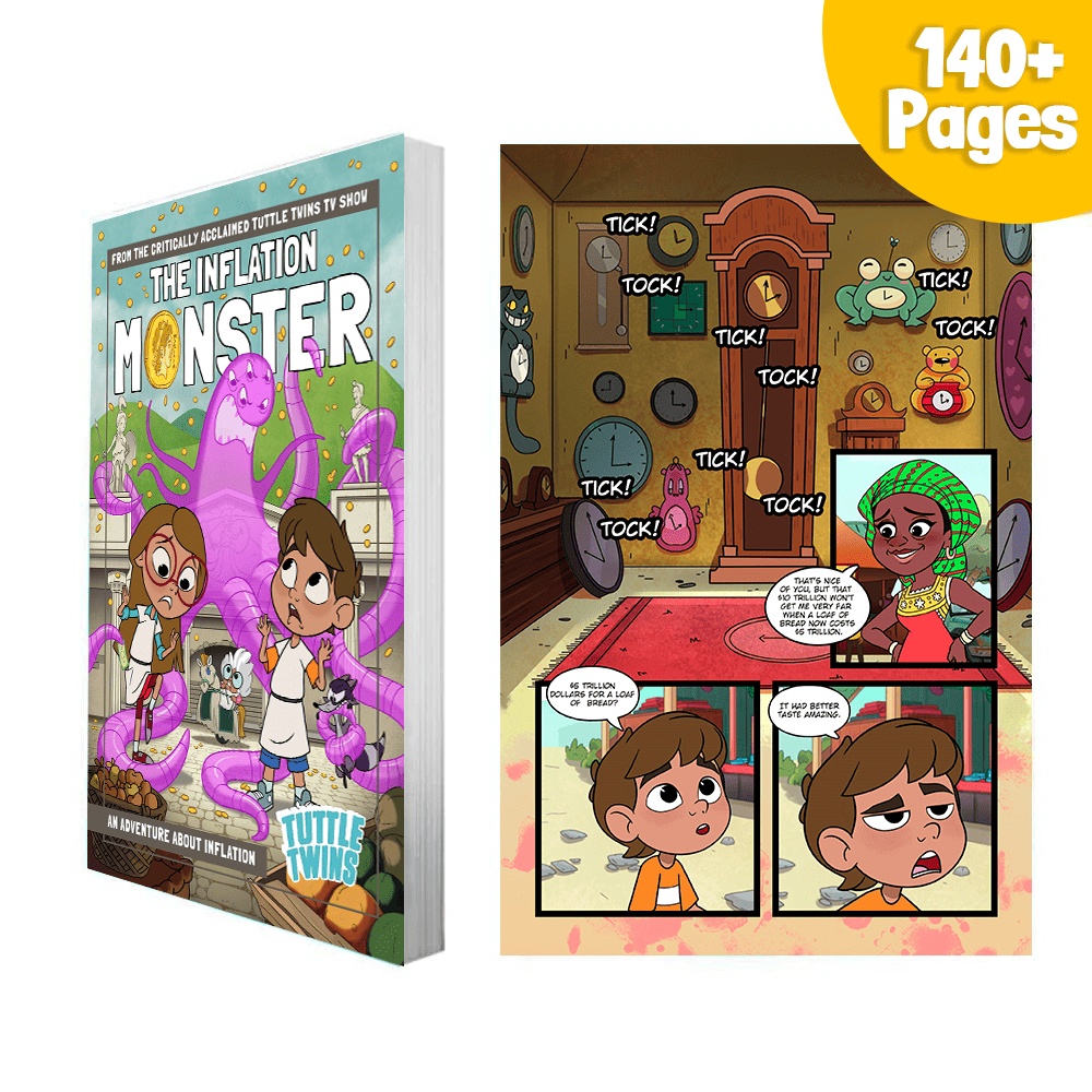 S1 E6 · The Inflation Monster · Graphic Novel