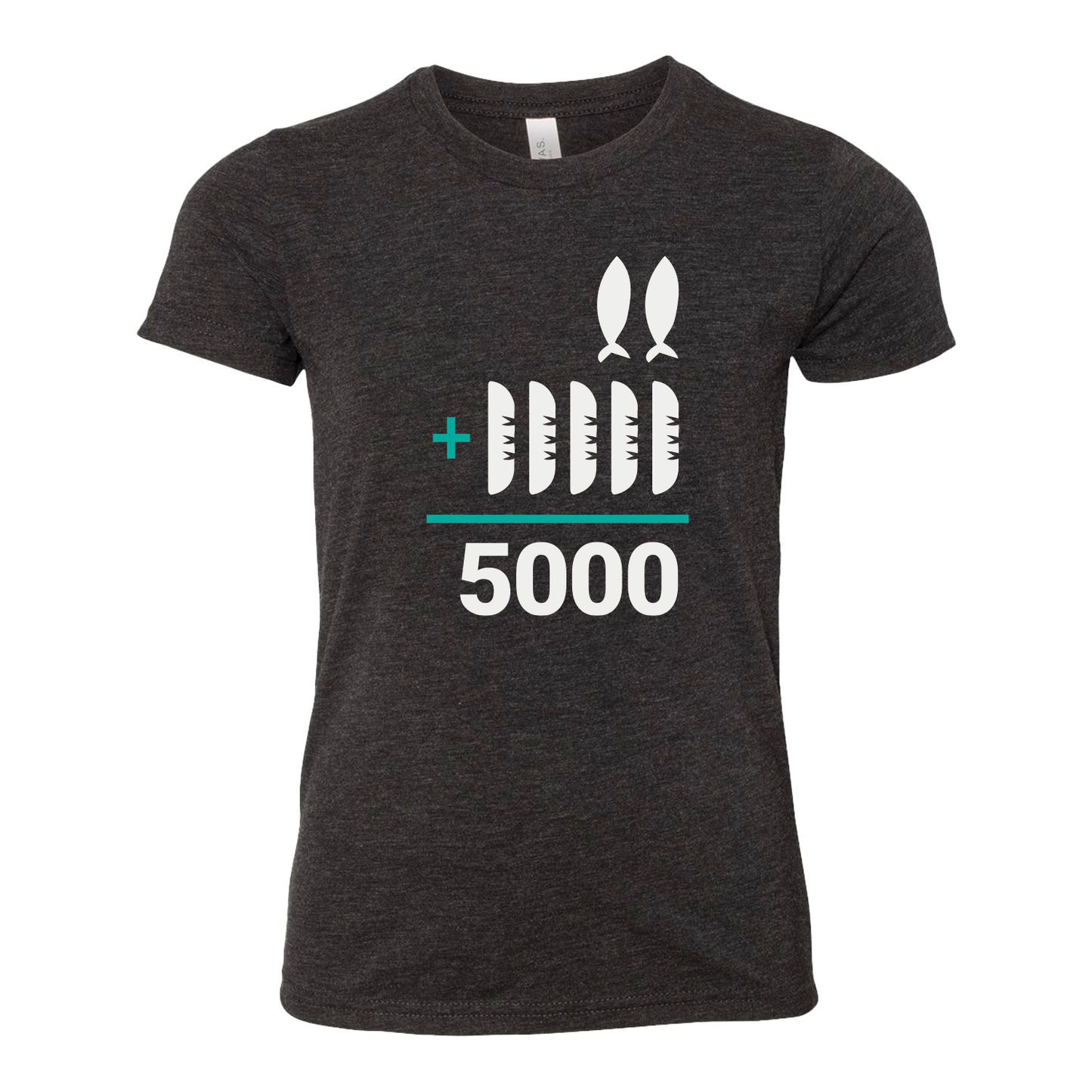 2+5=5000 Adult & Youth T-Shirt