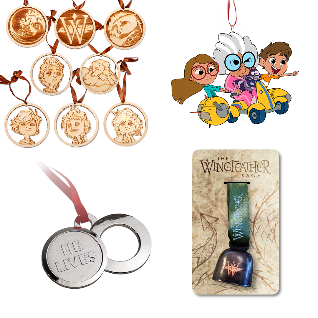 Angel Studios Christmas Ornament Bundle