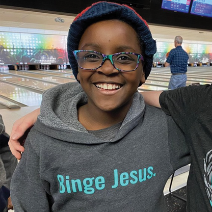 "Binge Jesus" Chosen Hoodie
