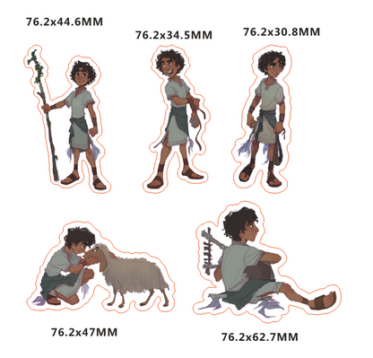 David™ Sticker Pack Bundle