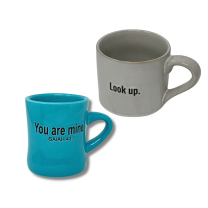 "Look Up" & "You Are Mine" Mug Bundle