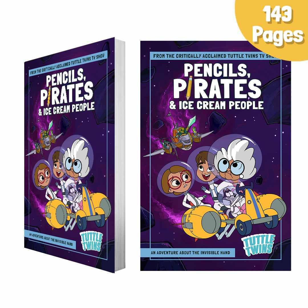 S1 E3 · Pencils, Pirates & Ice Cream People · Graphic Novel