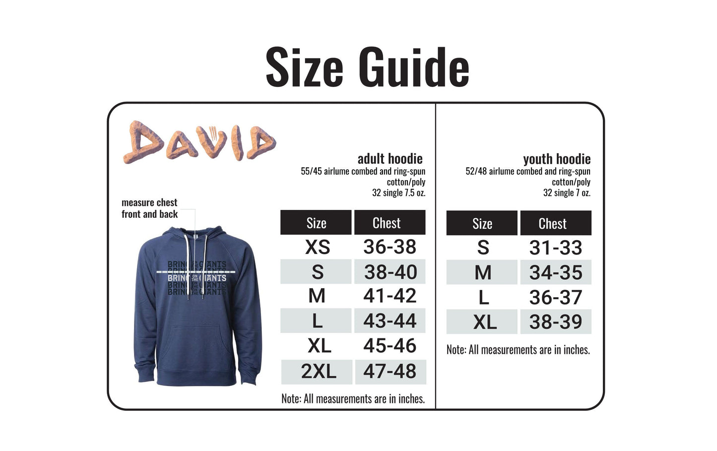 Bring on the Giants Hoodie