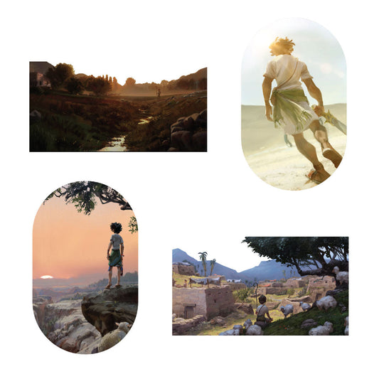 David™ Concept Art Sticker Pack