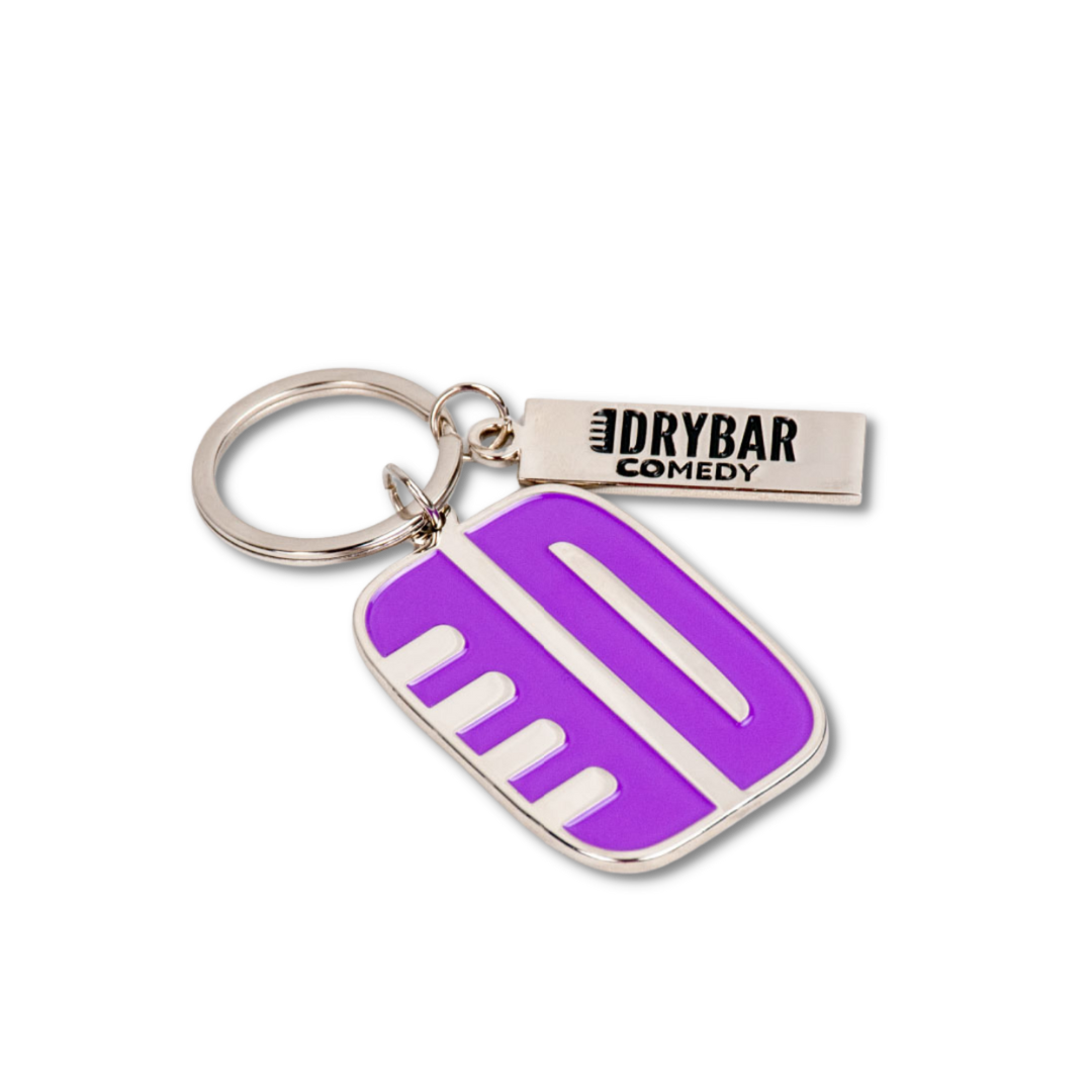 Dry Bar Comedy Keychain