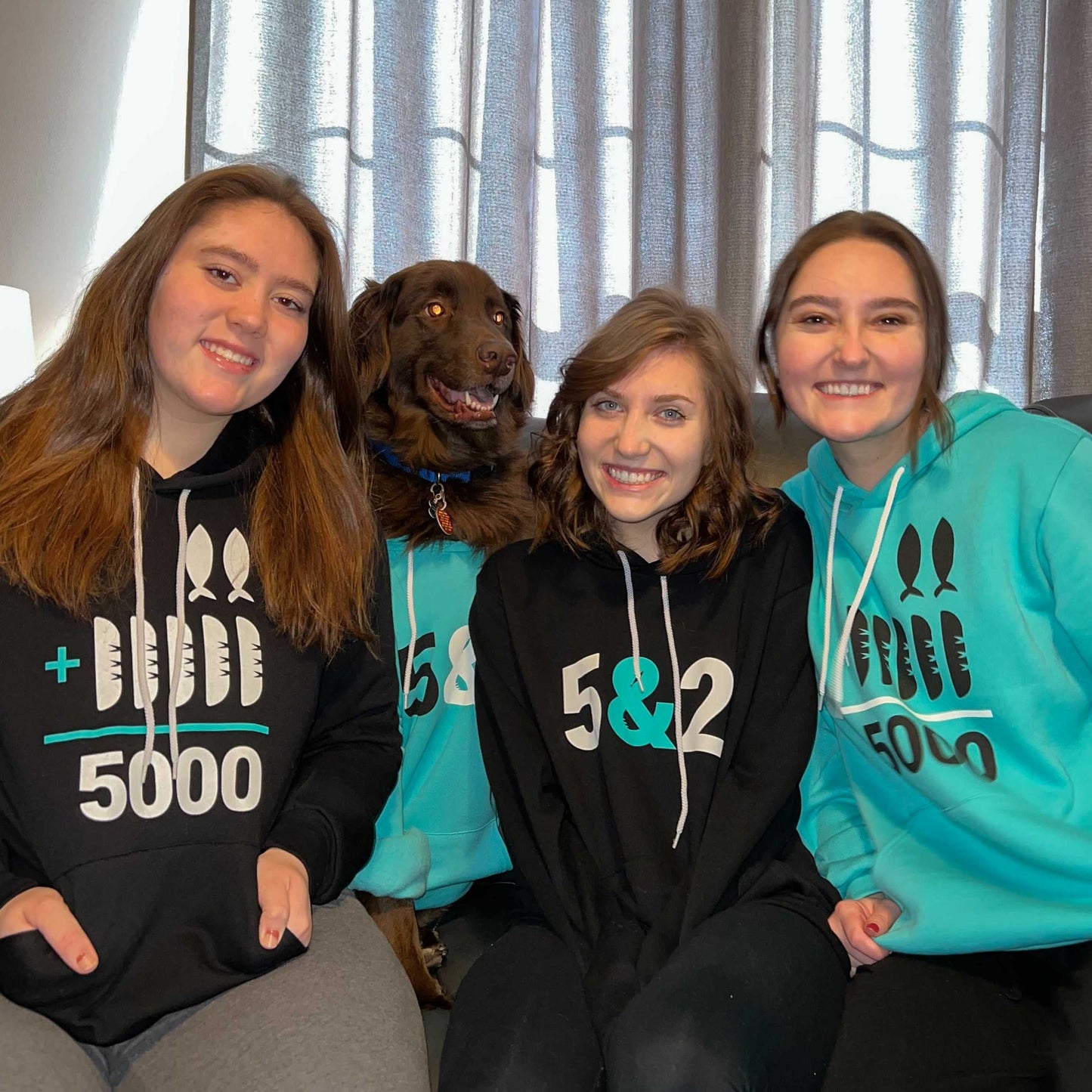 2 + 5 = 5000 Hoodie