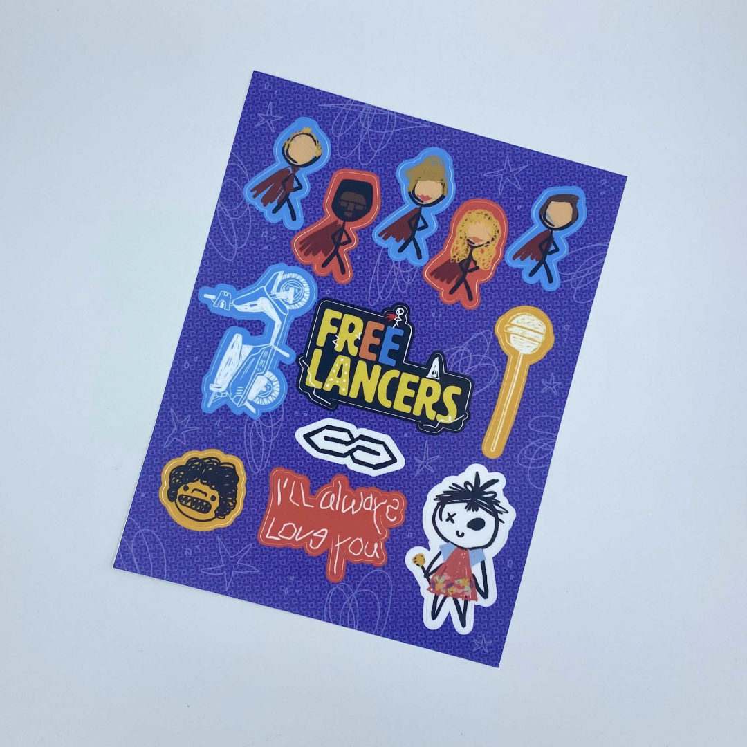 Doodle Sticker Set