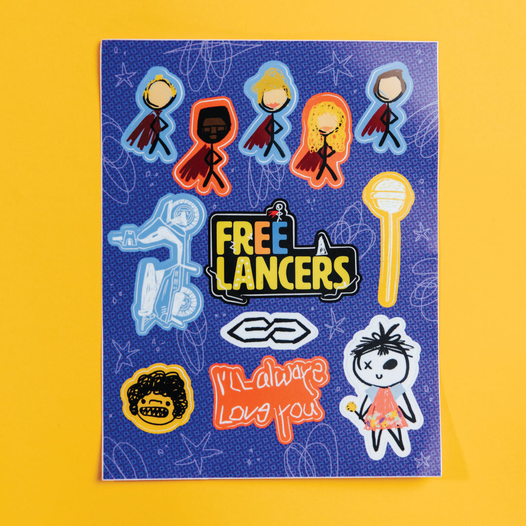 Doodle Sticker Set