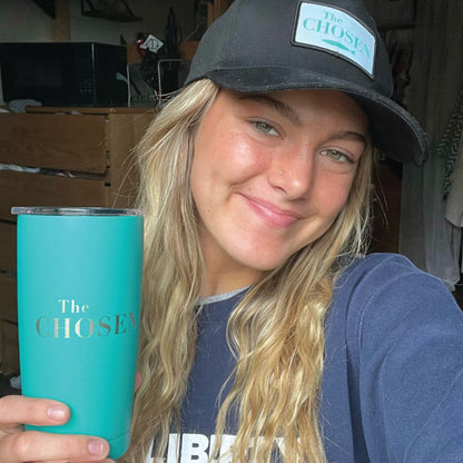 "Get Used to Different" Stainless Steel Teal Tumbler or Mug