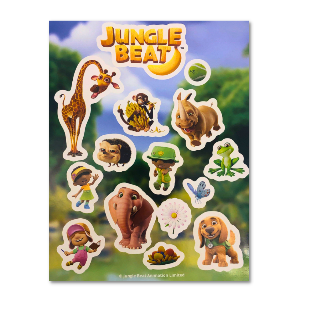 Jungle Beat Sticker Set