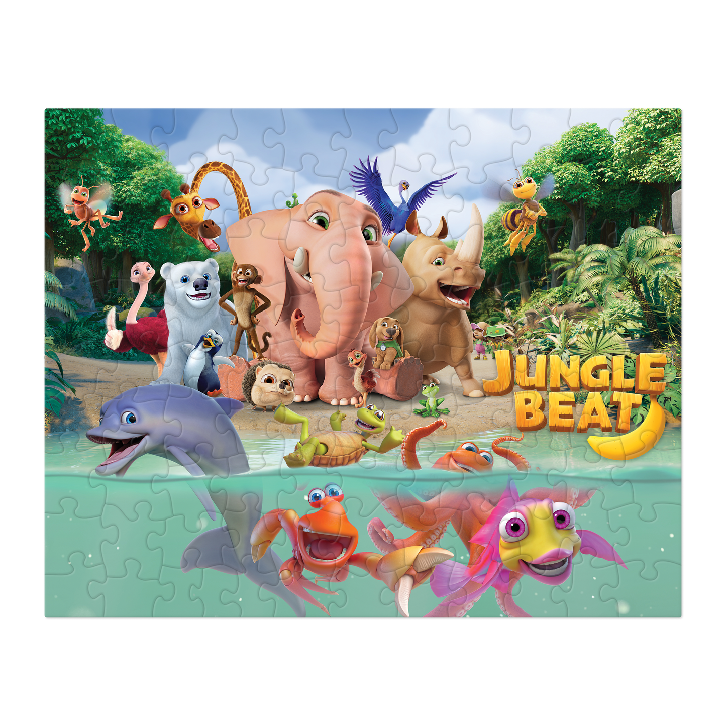 Jungle Beat - Trunk & Friends Puzzle