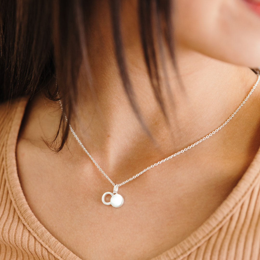 "The Empty Tomb" Small Pendant Necklace