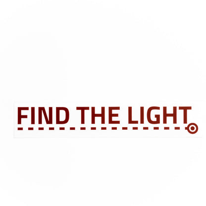 Find The Light Bumper Sticker