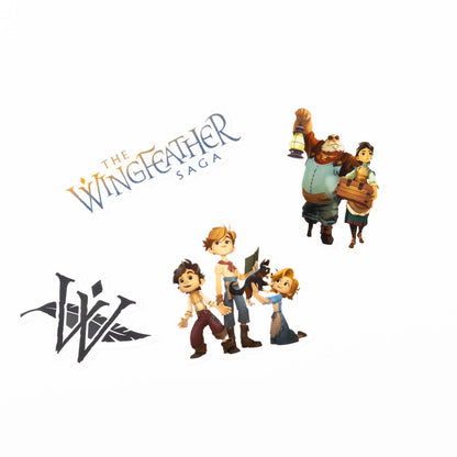 Wingfeather Sticker Set