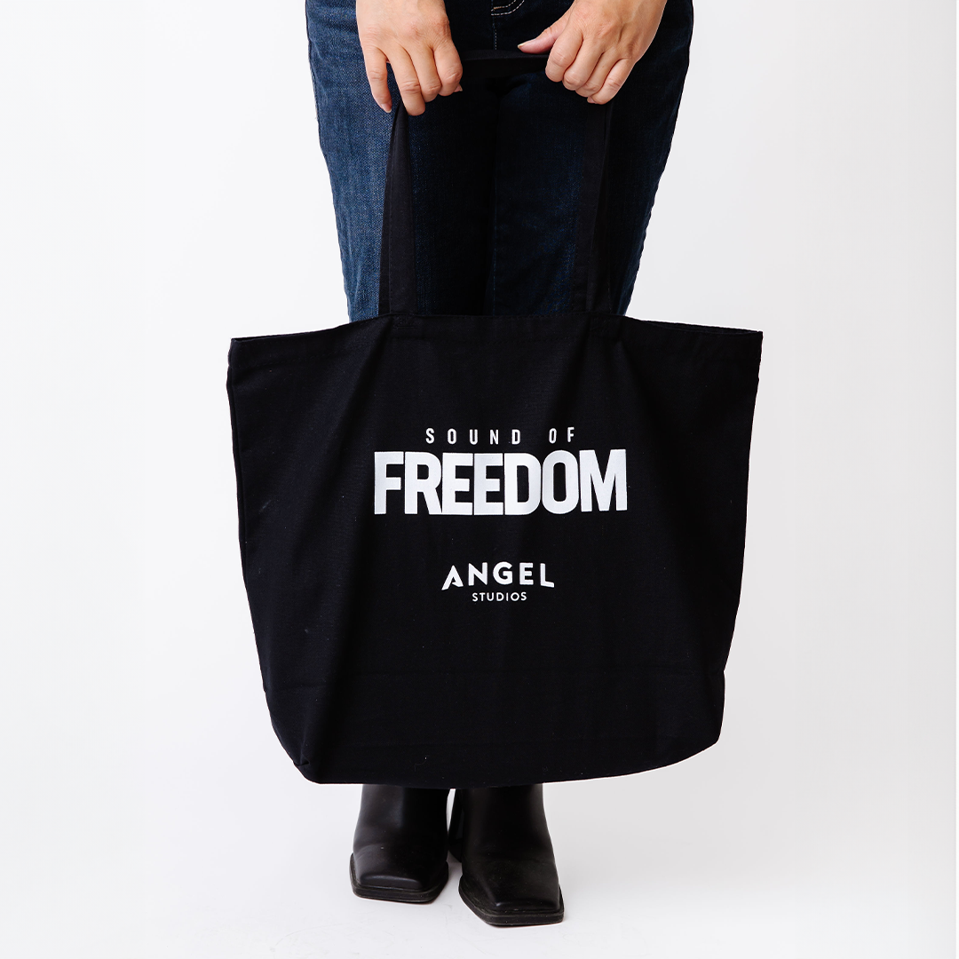 Sound of Freedom Tote Bag