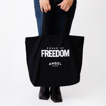Sound of Freedom Tote Bag