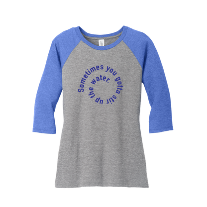 "Stir Up The Water" Chosen Women's Raglan