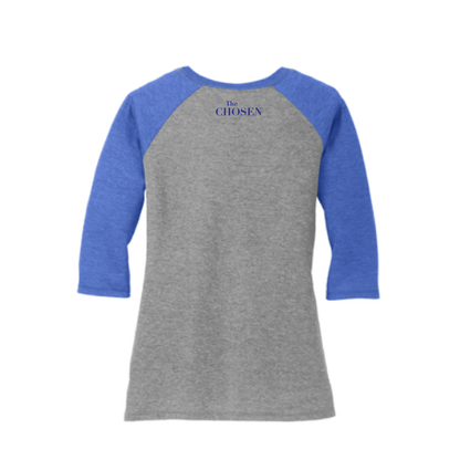 "Stir Up The Water" Chosen Women's Raglan