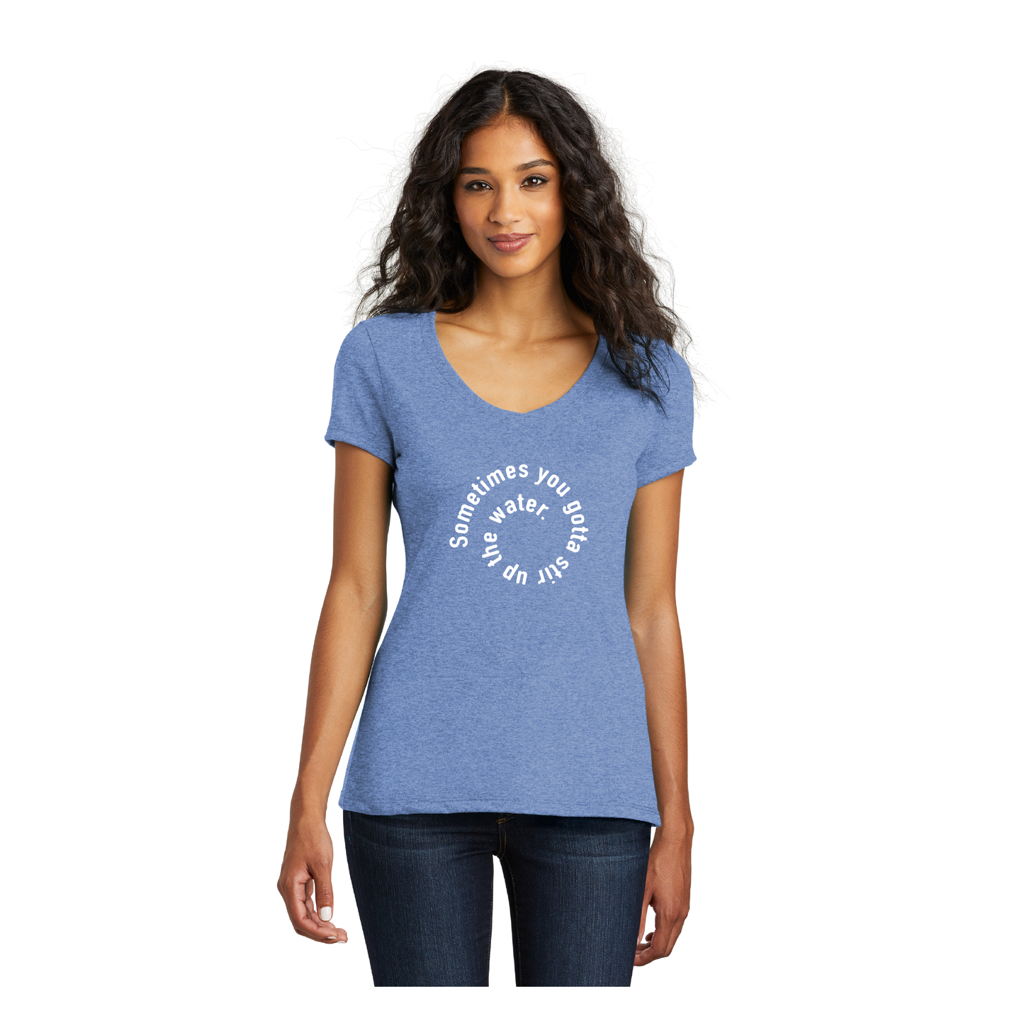"Stir Up The Water" Chosen Women's V-Neck