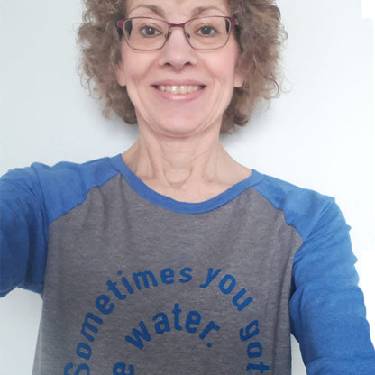 "Stir Up The Water" Chosen Adult Raglan