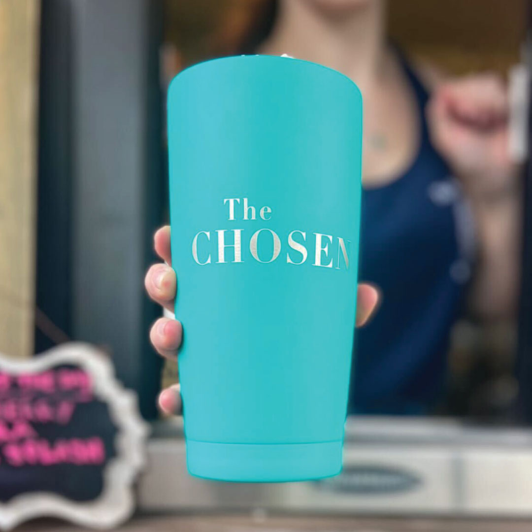 "Get Used to Different" Stainless Steel Teal Tumbler or Mug