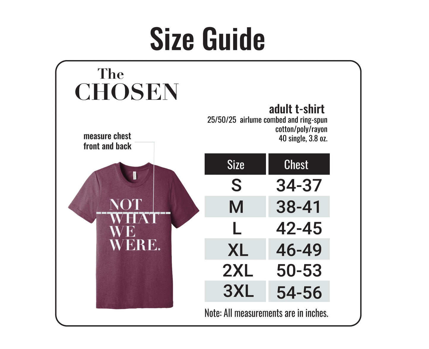 "Not What We Were" T-Shirt