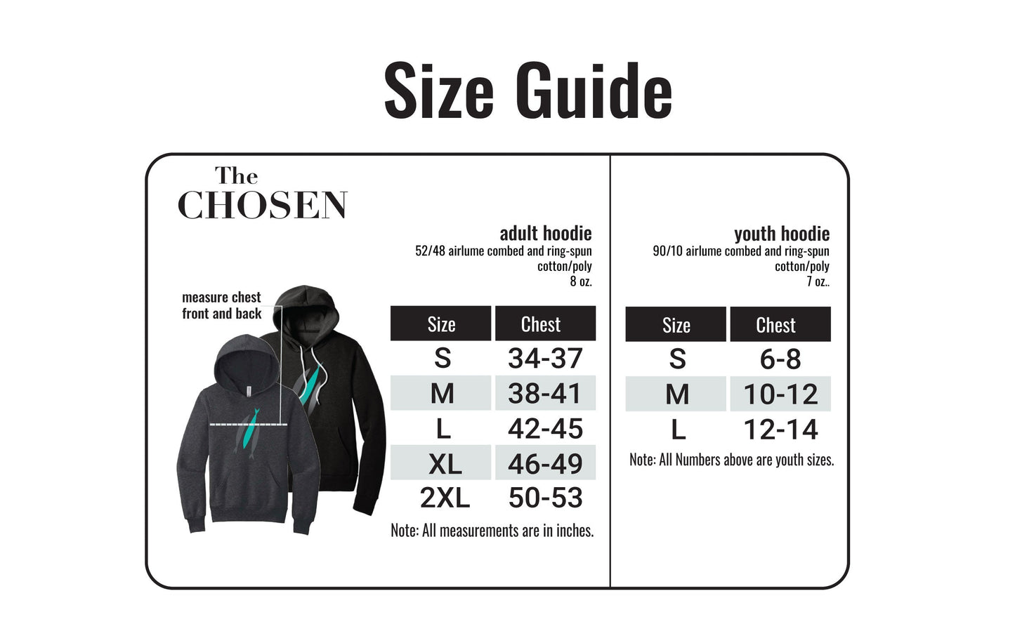 Three Fish Hoodie