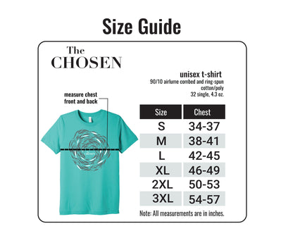 "Against The Current" Chosen T-Shirt (TEAL Edition)