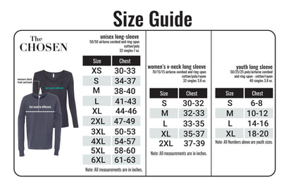 "Get used to different" Chosen Long Sleeve (Limited Edition)