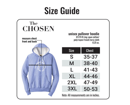 "Stir Up The Water" Chosen Pullover Hoodie