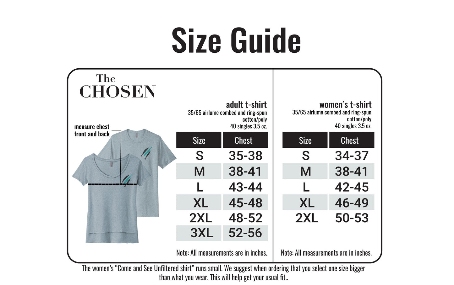 Unfiltered: "Come & See World Tour" T-Shirt