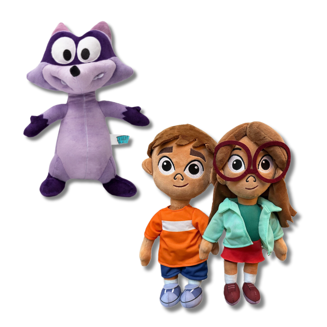 Derek and Twin Plushies Bundle