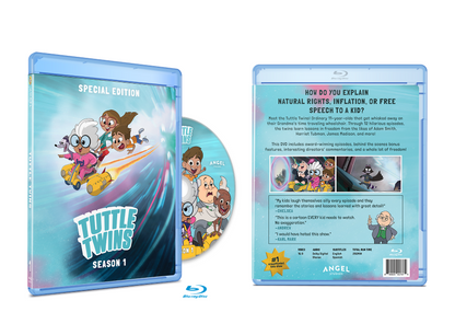 Tuttle Twins Season 1 Special Edition DVD or Blu-ray
