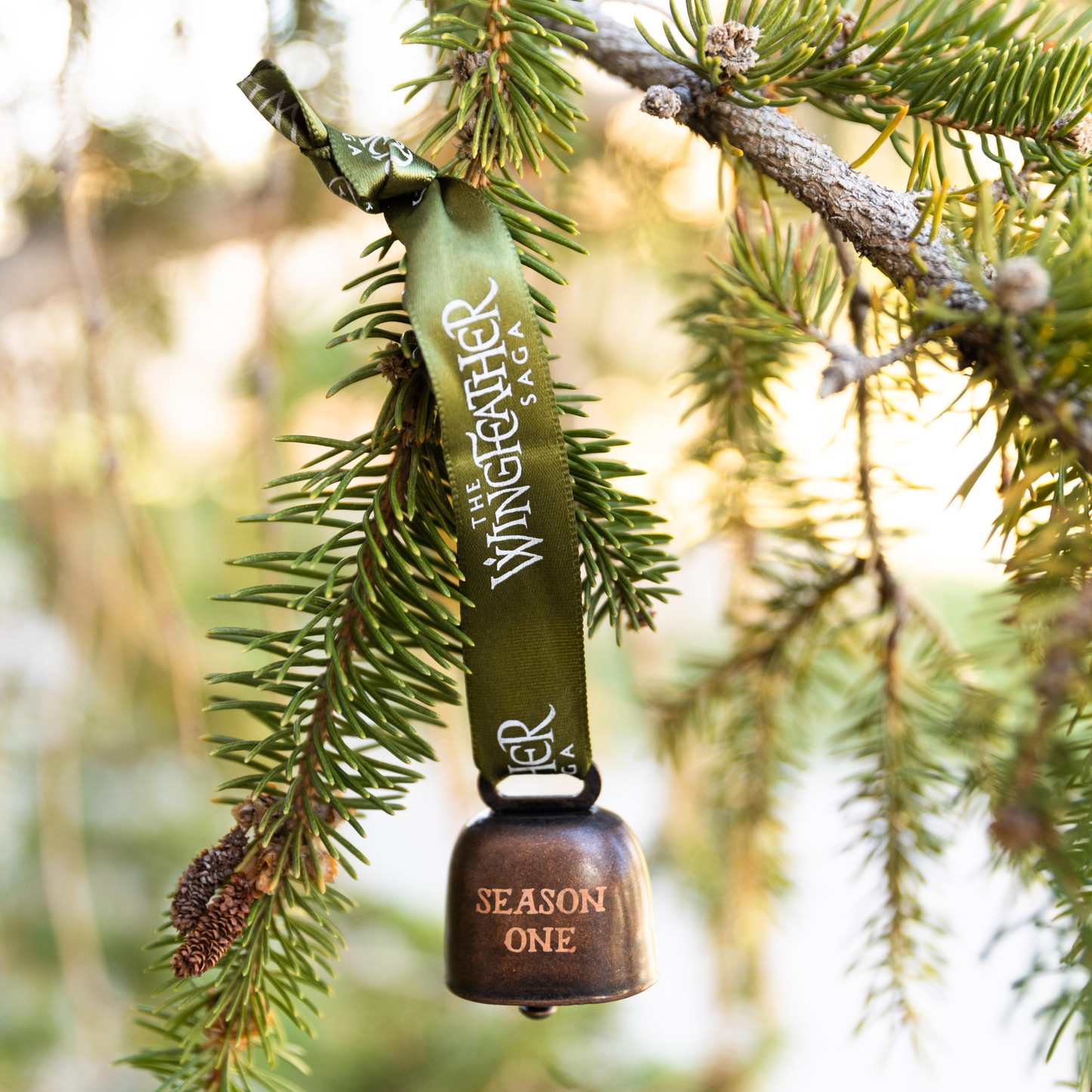 Toothy Cow Bell Christmas Ornament