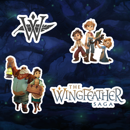 Wingfeather Sticker Set