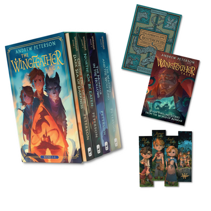 Wingfeather Saga Novels + Bookmarks Bundle