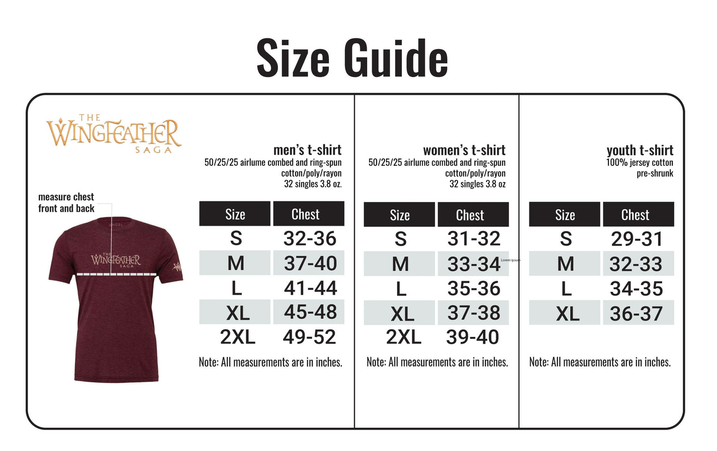 "W" T-Shirt