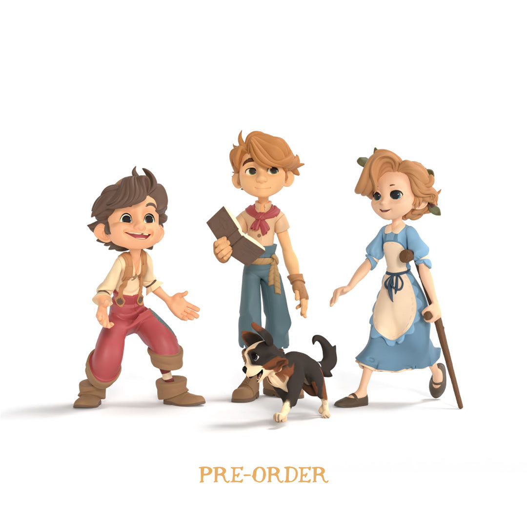 Wingfeather Collectible Figurines - Set of 5 - PREORDER NOW!