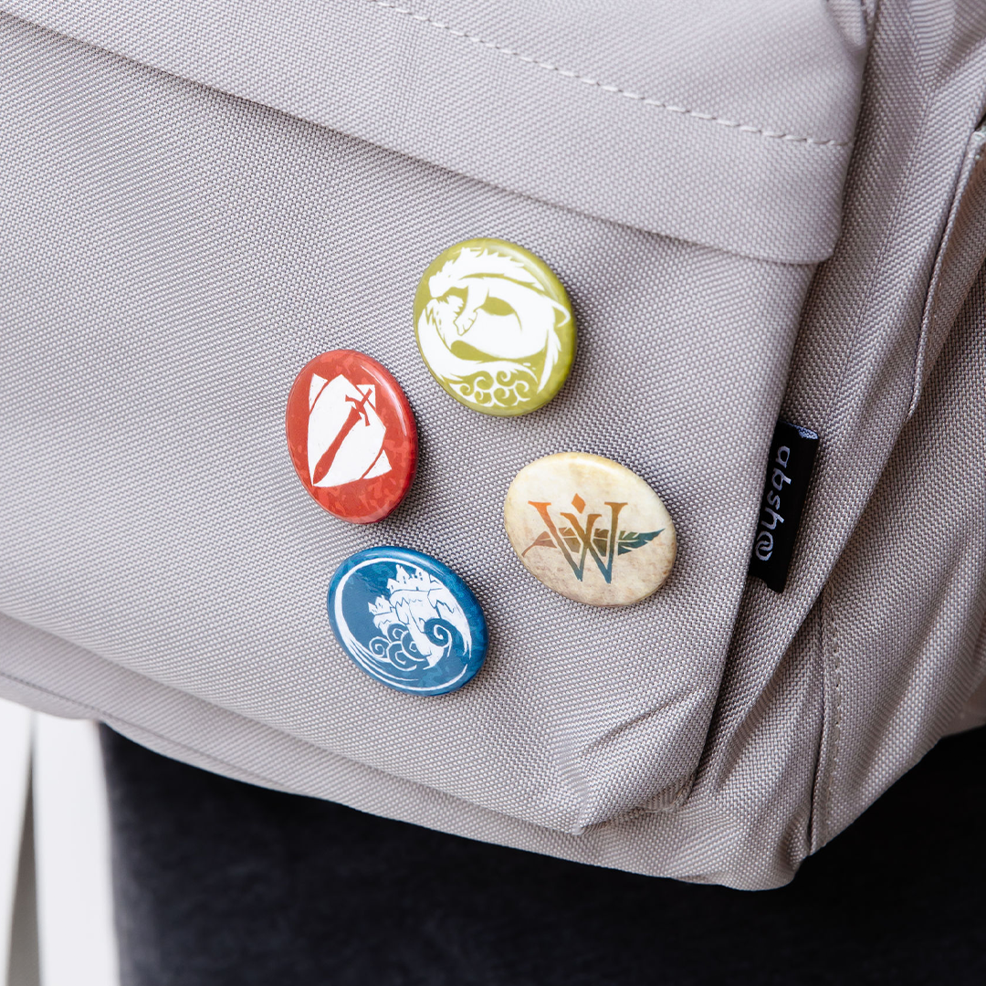 Wingfeather Collectible Buttons - Set of 4