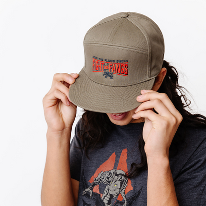 Fight the Fangs Flat Cap