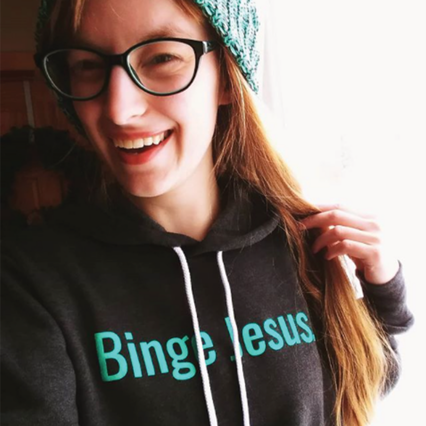 "Binge Jesus" Chosen Hoodie