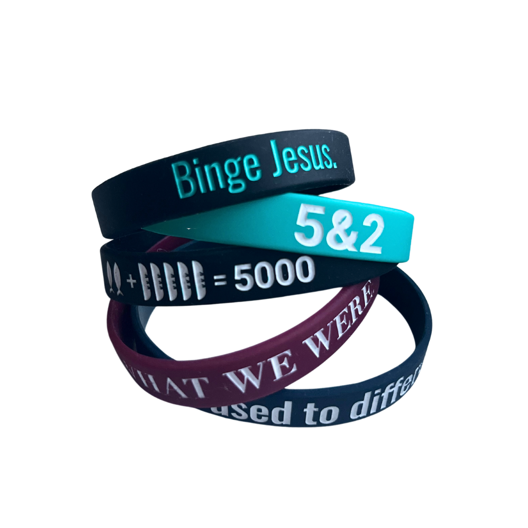 NEW 5 Pack of The Chosen Wristbands 2.0