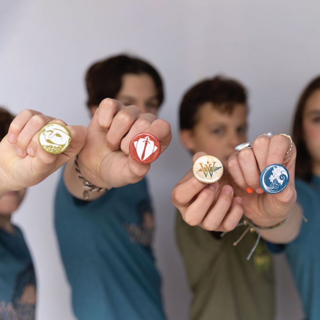 Wingfeather Collectible Buttons - Set of 4