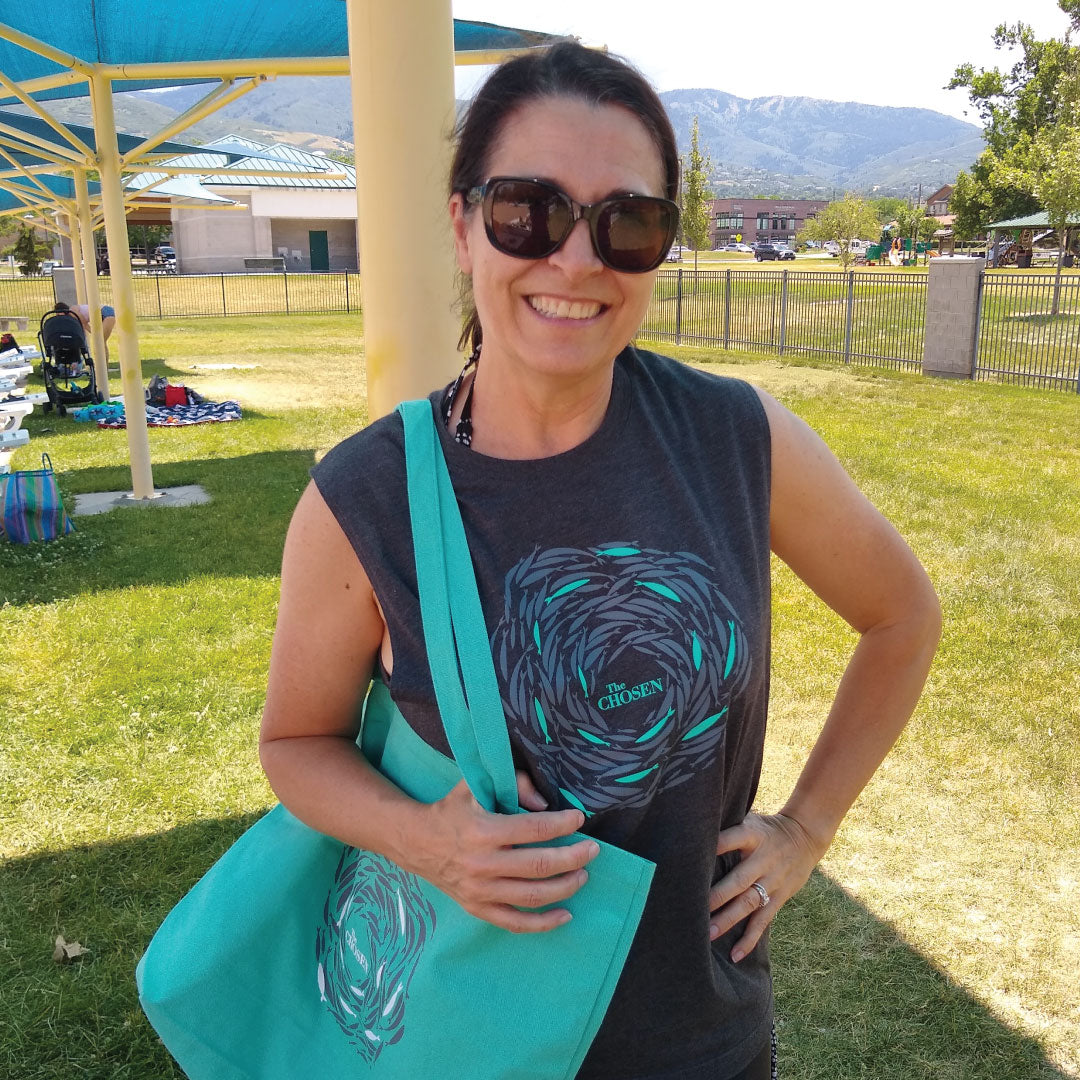 *LIMITED QUANTITY* Against the Current Teal Tote