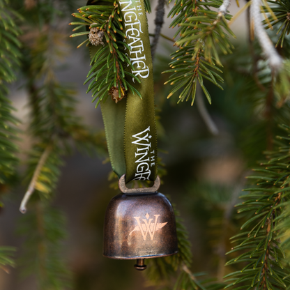 Toothy Cow Bell Christmas Ornament